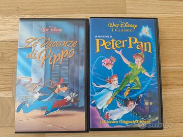 vhs film wald disney Peter Pan e le vacanze di pip