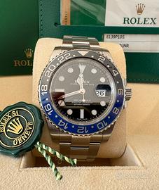 Rolex Gmt Batman ref 116710BLNR 2018 full set