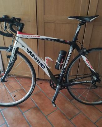 Bicicletta  corsa in carbonio WHISTLE CROW  TG M