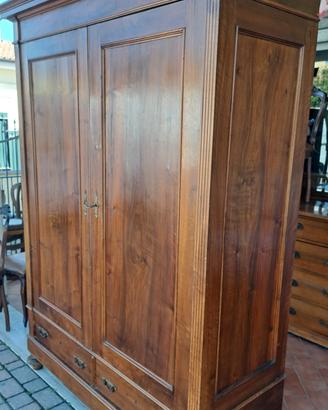 Armadio italiano 2ante in noce 