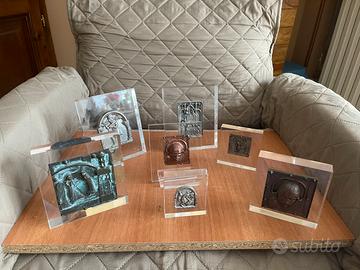 Serie dí formella in bronzo