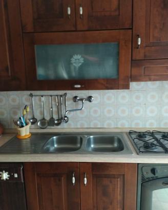 cucina  in legno 286 cm