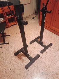 half rack e panca 
