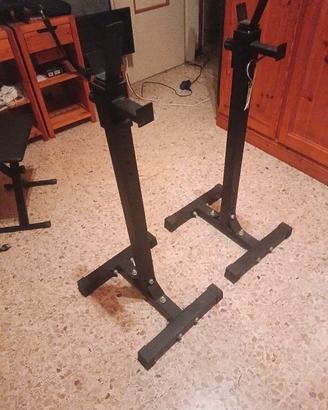 half rack e panca 