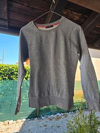 Maglietta donna Terranova grigia taglia XS felpata