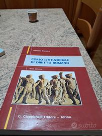 libro corso istituzionale diritto romano