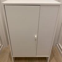 Mobiletto IKEA BAGGEBO bianco 50x30x80