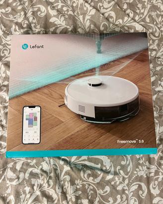 Robot aspirapolvere e lava pavimenti Lefant M1