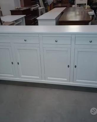Credenza Nuova a 4 Porte Laccata Bianca