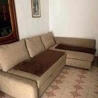 Divano letto  con penisola