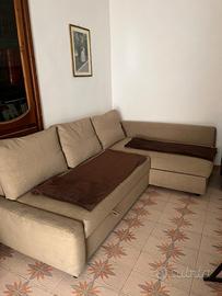 Divano letto  con penisola