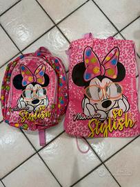Zaino e sacca Minnie