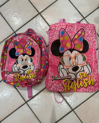 Zaino e sacca Minnie