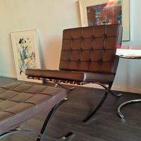 BARCELLONA SET in pelle marrone by KNOLL Studio