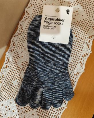 Calzini Yoga dita antiscivolo S/M
