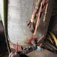 Serbatorio cisterna zincata zincato 1000 litri