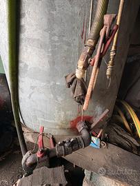 Serbatorio cisterna zincata zincato 1000 litri