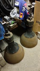 Lampione stradale industriale vintage