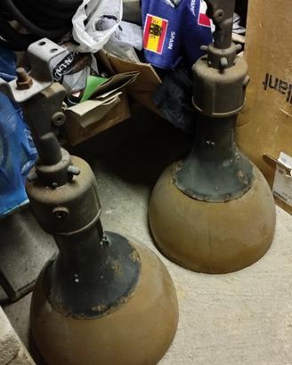Lampione stradale industriale vintage
