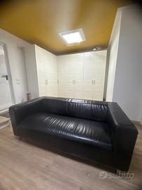 Divano due posti Ikea nero