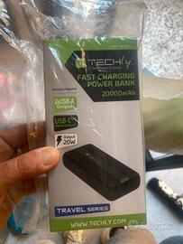 Techly 362565 Power Bank Caricatore 20000 mAh