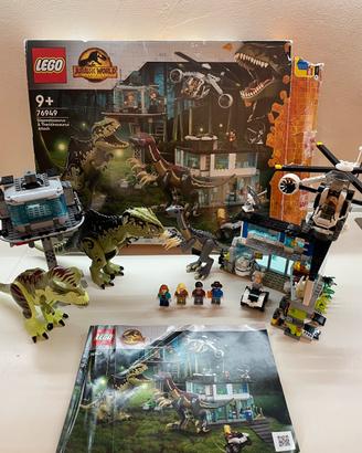 LEGO 76949 Giganotosaurus e del Therizinosaurus