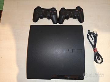 PS3 Slim Funzionante con 2 Controller