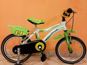 Bici bimbo 14" Lombardo PARI AL NUOVO 