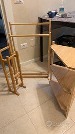 Set accessori bagno bambù Ikea 4 pezzi 