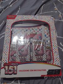 Pokemon 151 collezione con raccoglitore 