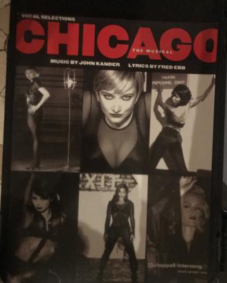 Chicago Music sheet vocal selection partitura