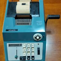 Calcolatrice Meccanica Vintage Olivetti