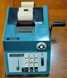 Calcolatrice Meccanica Vintage Olivetti