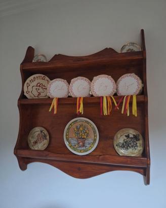 porta piatti decorativo fatto a mano