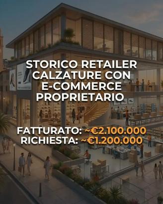 Storico retailer calzature con E-commerce