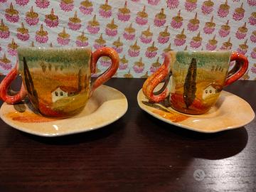 set 2 tazzine caffè Modigliani 