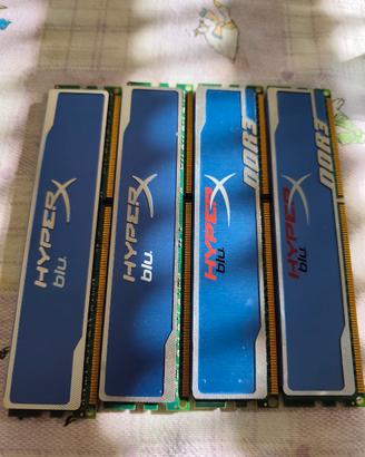DDR 3 1600 16gb 4x4gb