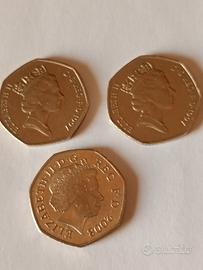 50 fifty pence