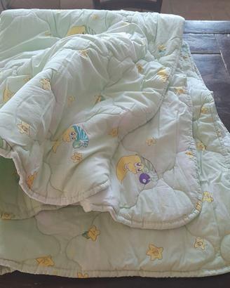 Trapunta per culla BIANCALUNA con paracolpi