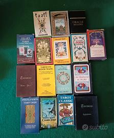 Tarocco Lotto Vari Rari Tarot Numerata Collezione 