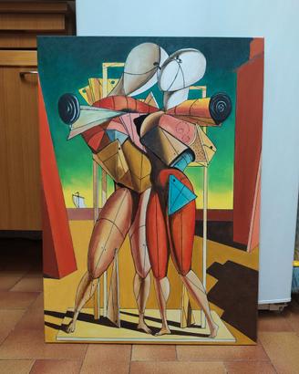 dipinto di de Chirico Metafisica