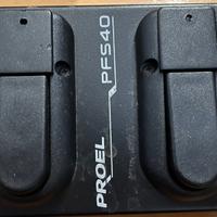 Pedale doppio foot switch Proel pfs40