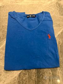 T-shirt blu Polo Ralph Lauren Uomo taglia M