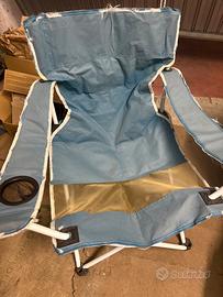 Sedia richiudibile per pescatore