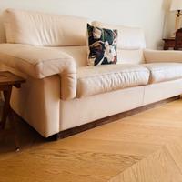 Splendido divano in pelle