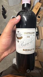 VINO BARALE FRATELLI BAROLO CASTELLERO 1998