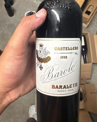 VINO BARALE FRATELLI BAROLO CASTELLERO 1998