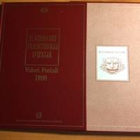 Il Libro dei Francobolli d'Italia anno 1990