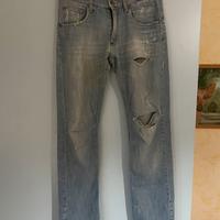 Jeans strappati Met unisex taglia 30