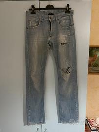 Jeans strappati Met unisex taglia 30